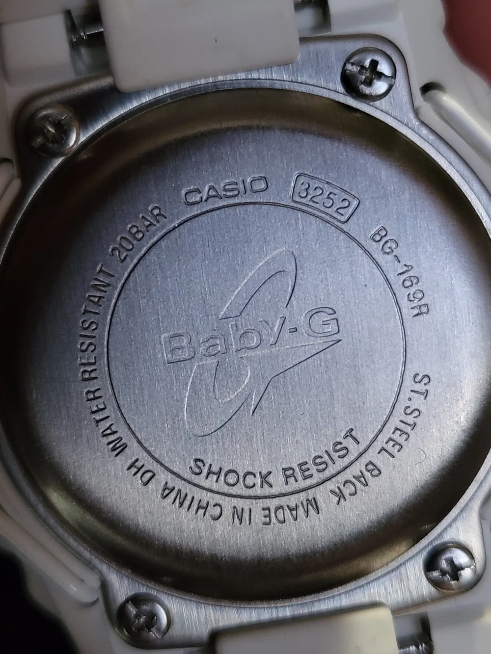 Casio Baby-G BG-169R White & Pink Digital Watch